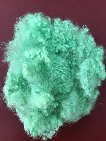 15D*64 mm Green (Solid Dry) - sợi rỗng 3 chiều